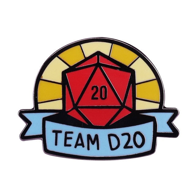 DND Themed Pins--Various Designs