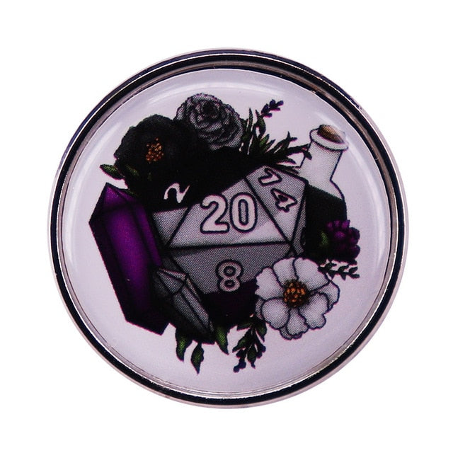 DND Themed Pins--Various Designs
