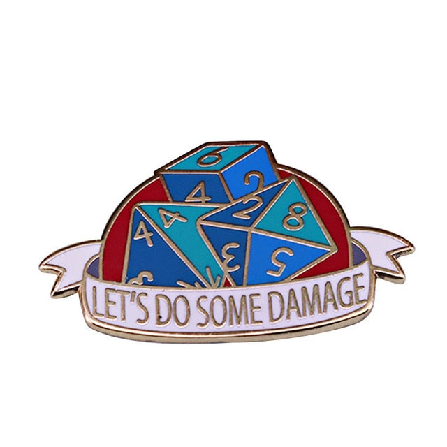 DND Themed Pins--Various Designs