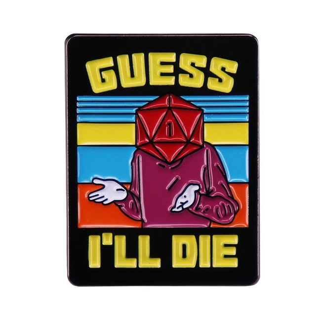 DND Themed Pins--Various Designs
