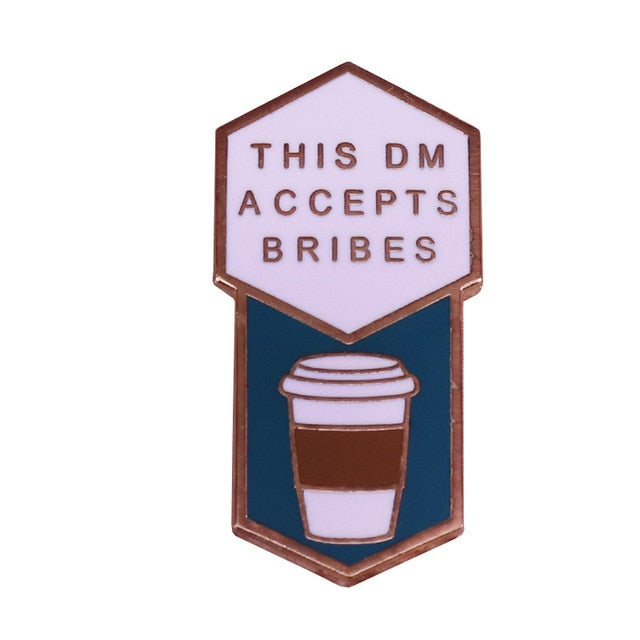 DND Themed Pins--Various Designs