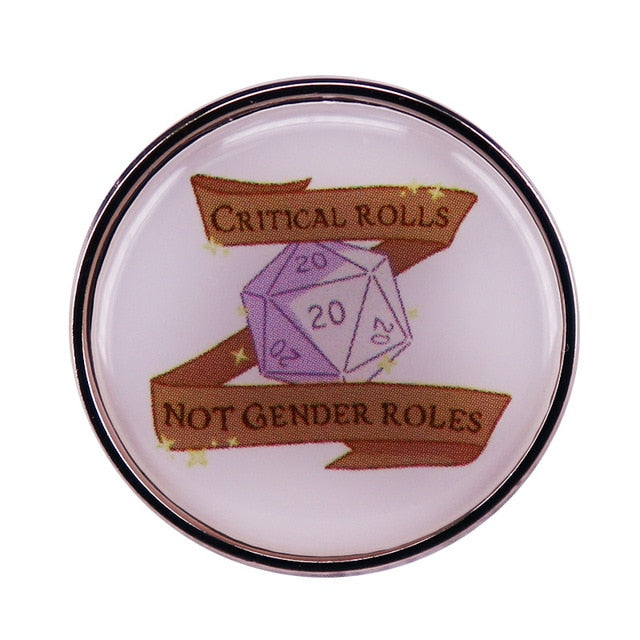 DND Themed Pins--Various Designs