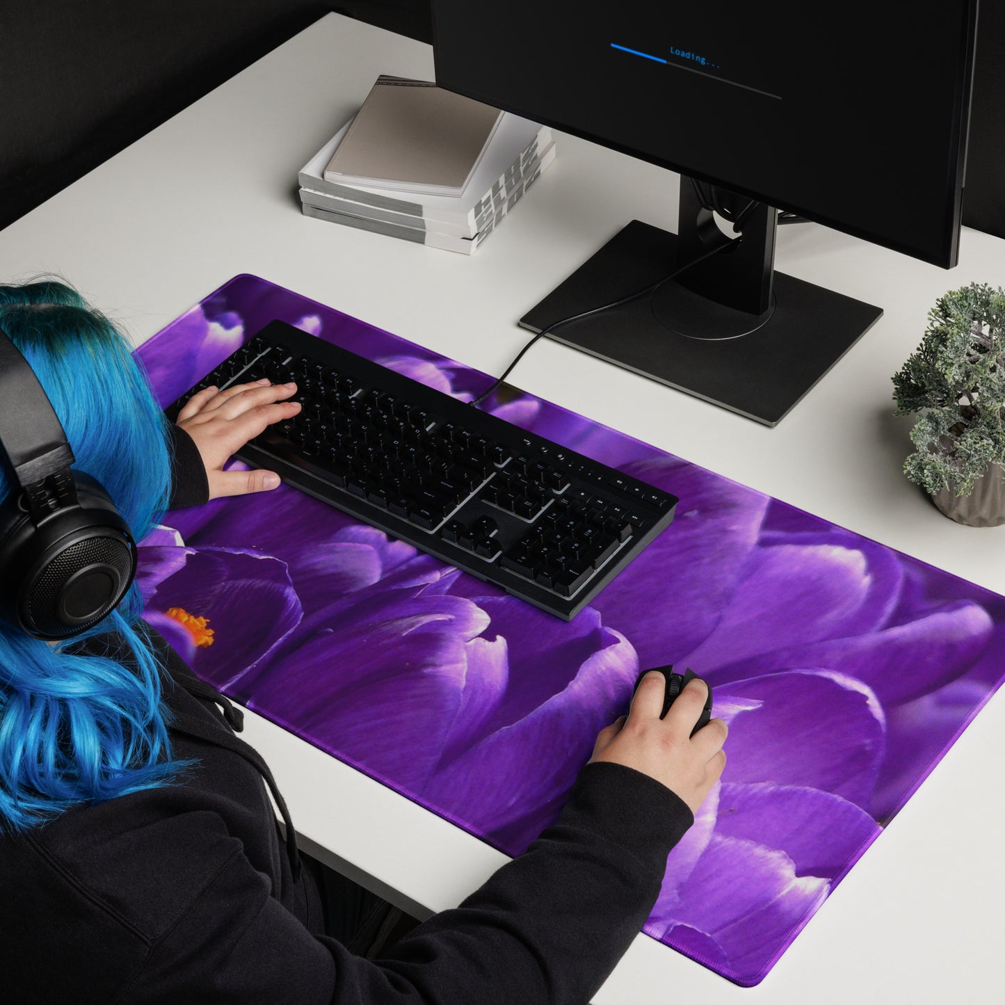 Violet Mouse Pad