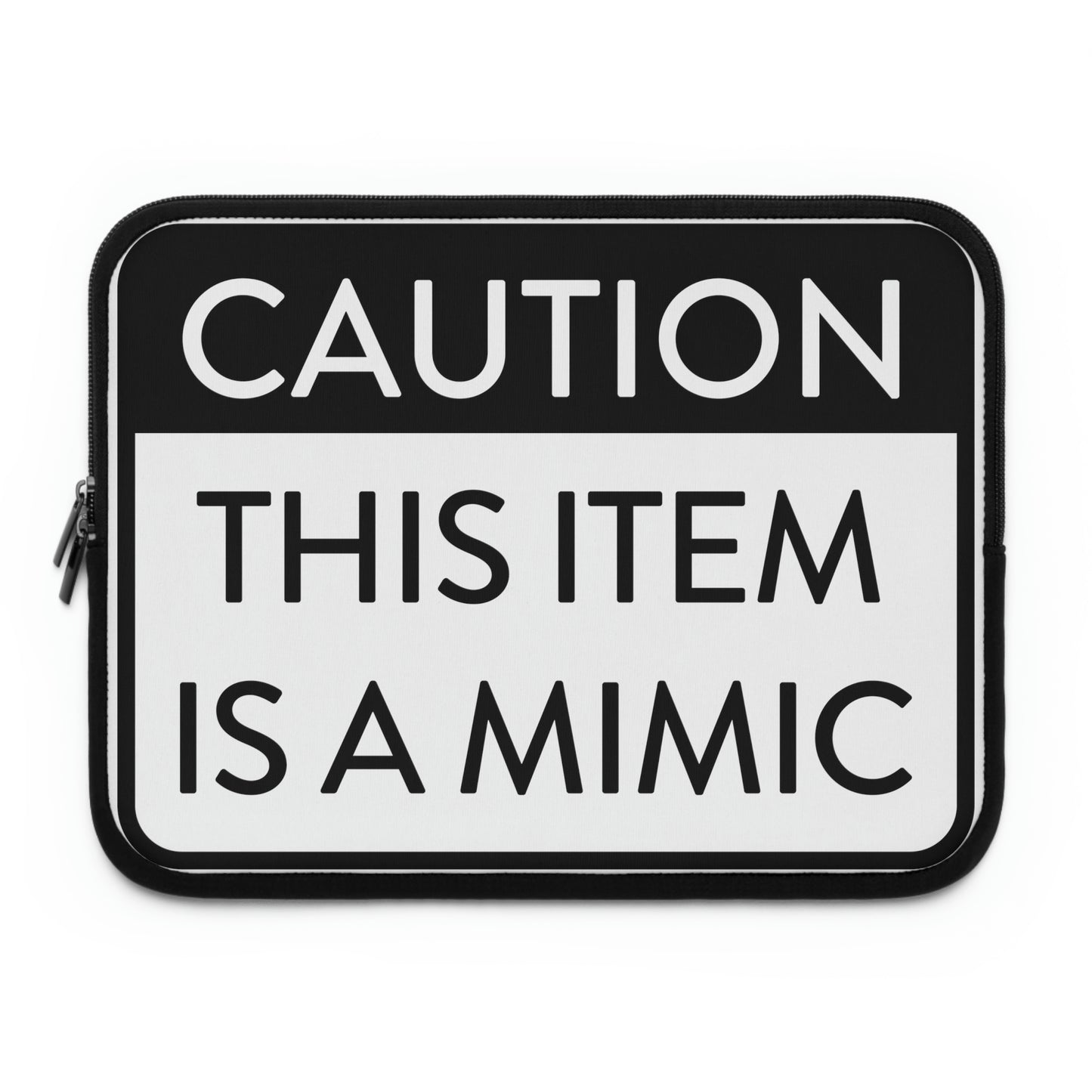 This Is Not a Mimic Laptop Sleeve
