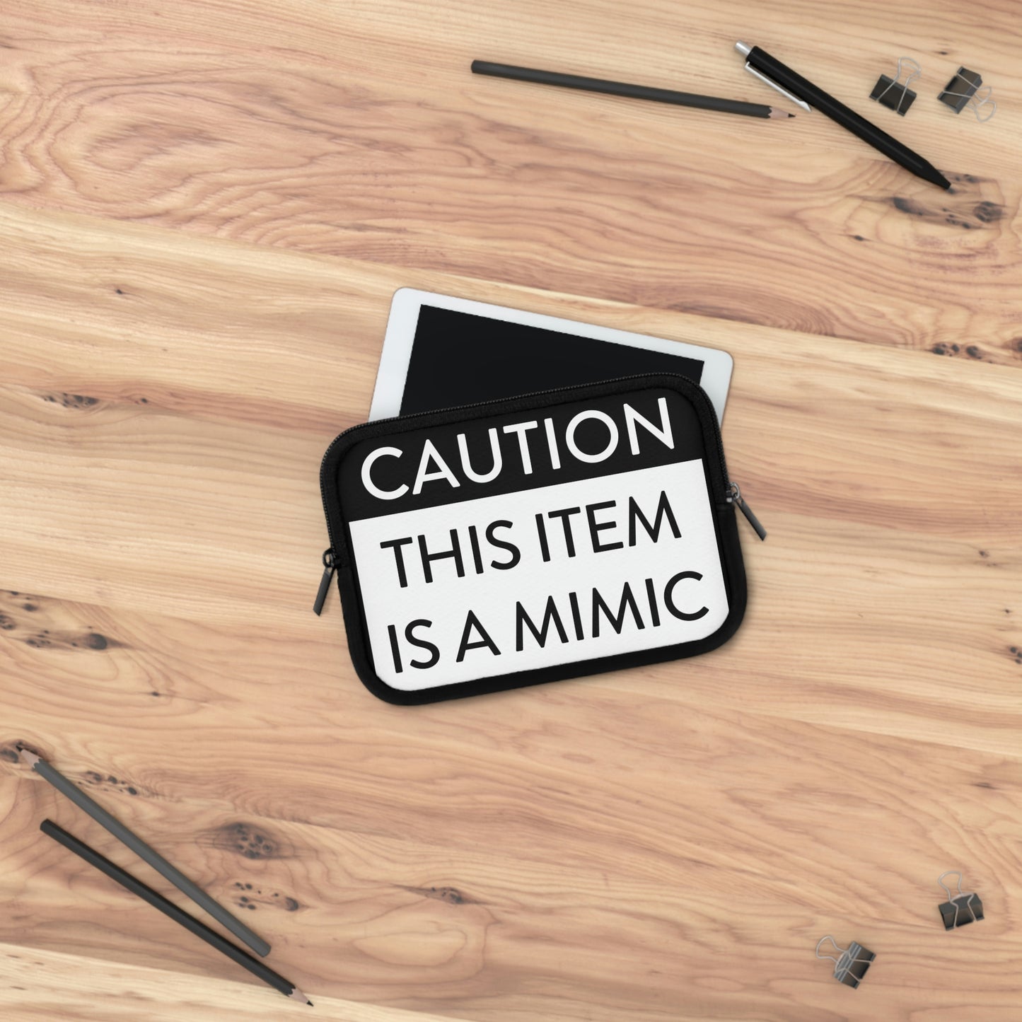 This Is Not a Mimic Laptop Sleeve